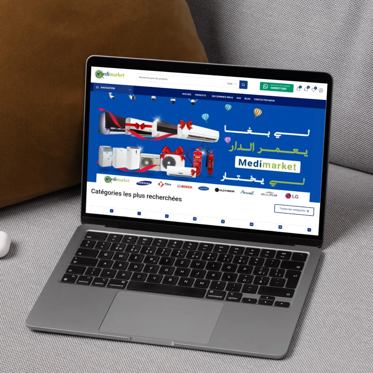 Site e-commerce optimisé pour le référencement naturel
