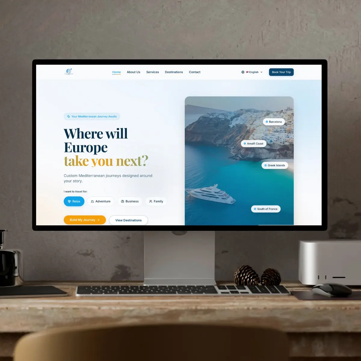 Site international – European Mediterranean Travel