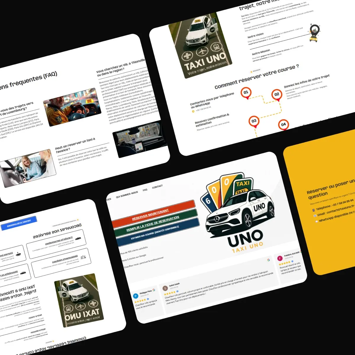 Réalisation NextGital : Taxi Uno