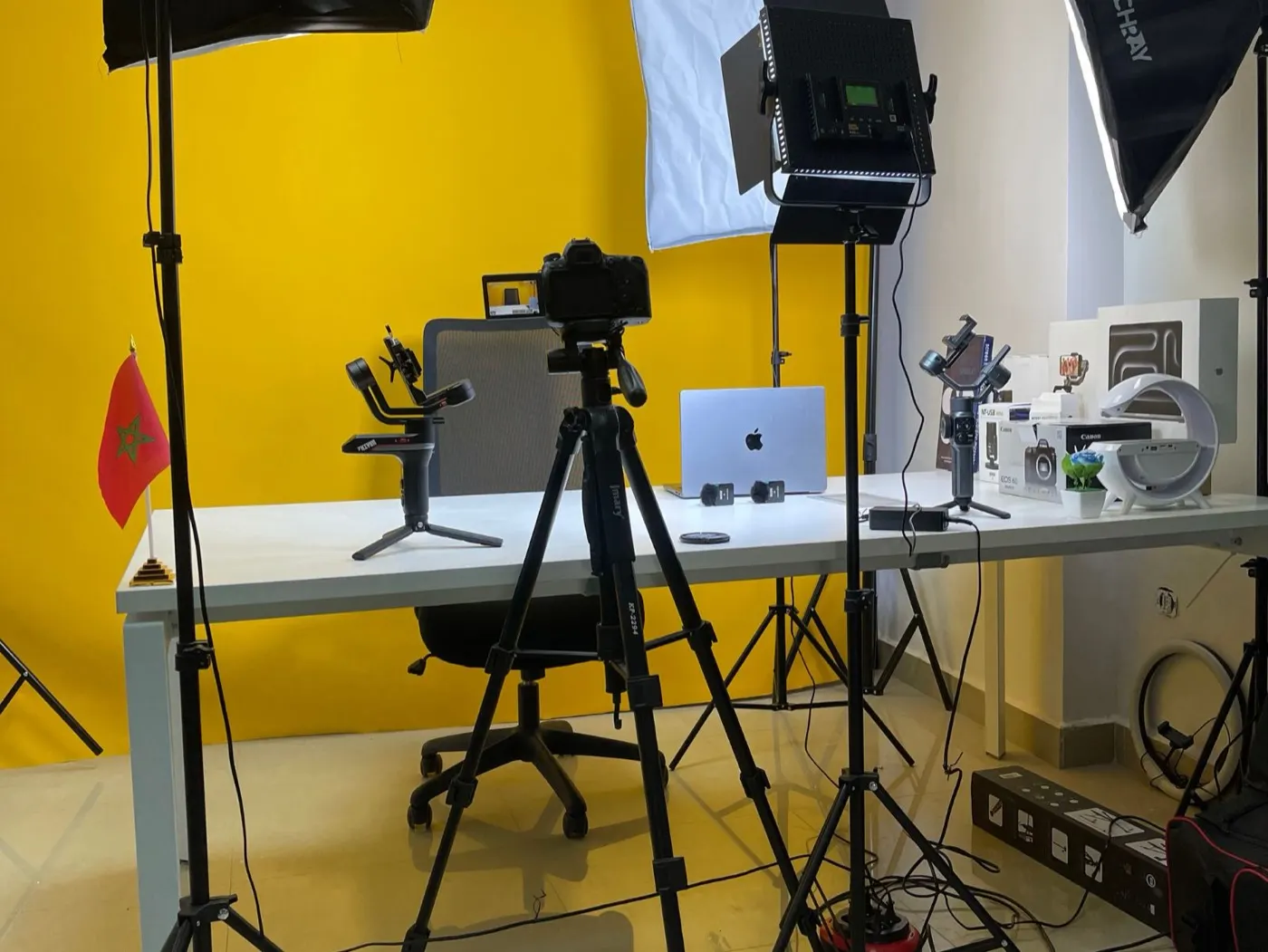 Studio photo et vidéo de NextGital pour la création de contenus