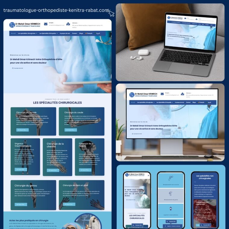 Traumatologue. Dr Mehdi KRIMECH